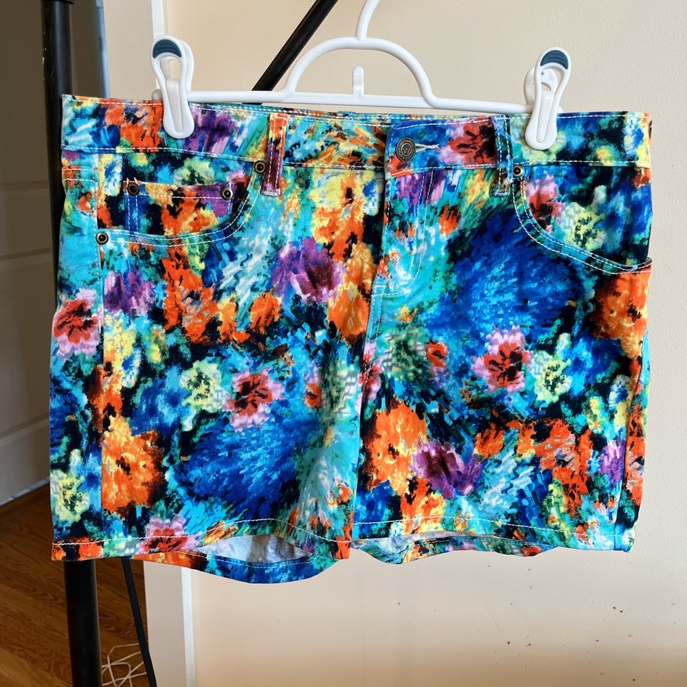 Andrea Jovine Workshop multicolor shorts. Size 10.